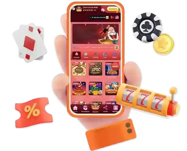 BB777JILI mobile app download screen with smartphone illustration